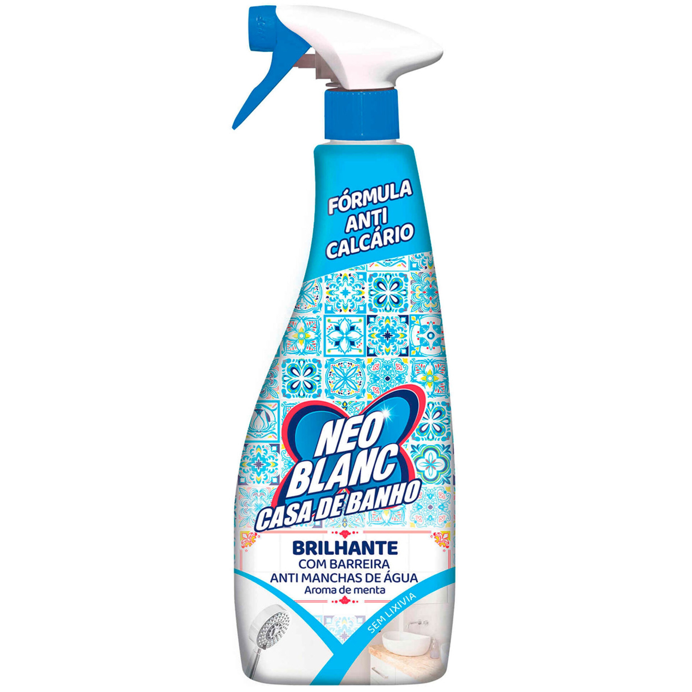 Detergente em Spray para Casa de Banho Brilhante spray 750 ml
