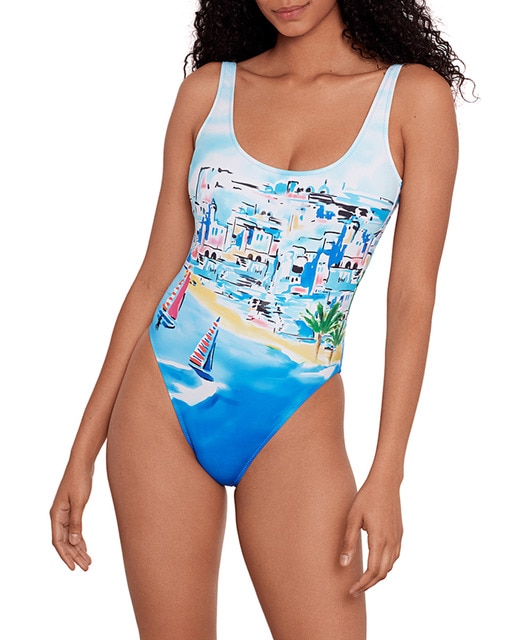 Imagen 0 de Bañador de mujer camiseta