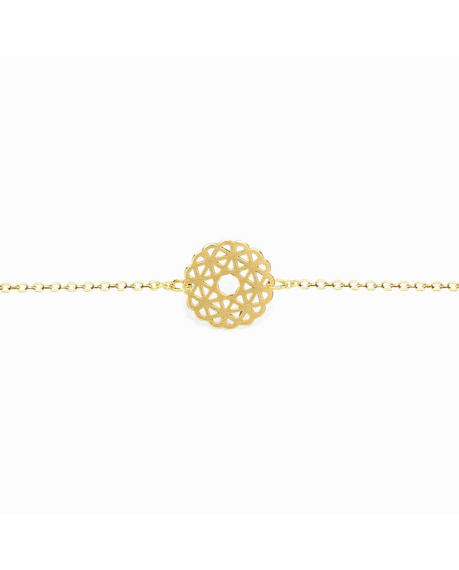 Imagem 0 de Pulseira Coquine Boho Rosacea Dourada