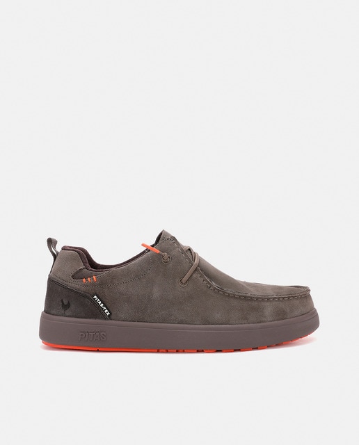 Imagen 0 de Zapatillas Wallabi Easy-on de hombre en serraje con Pitas-Tex