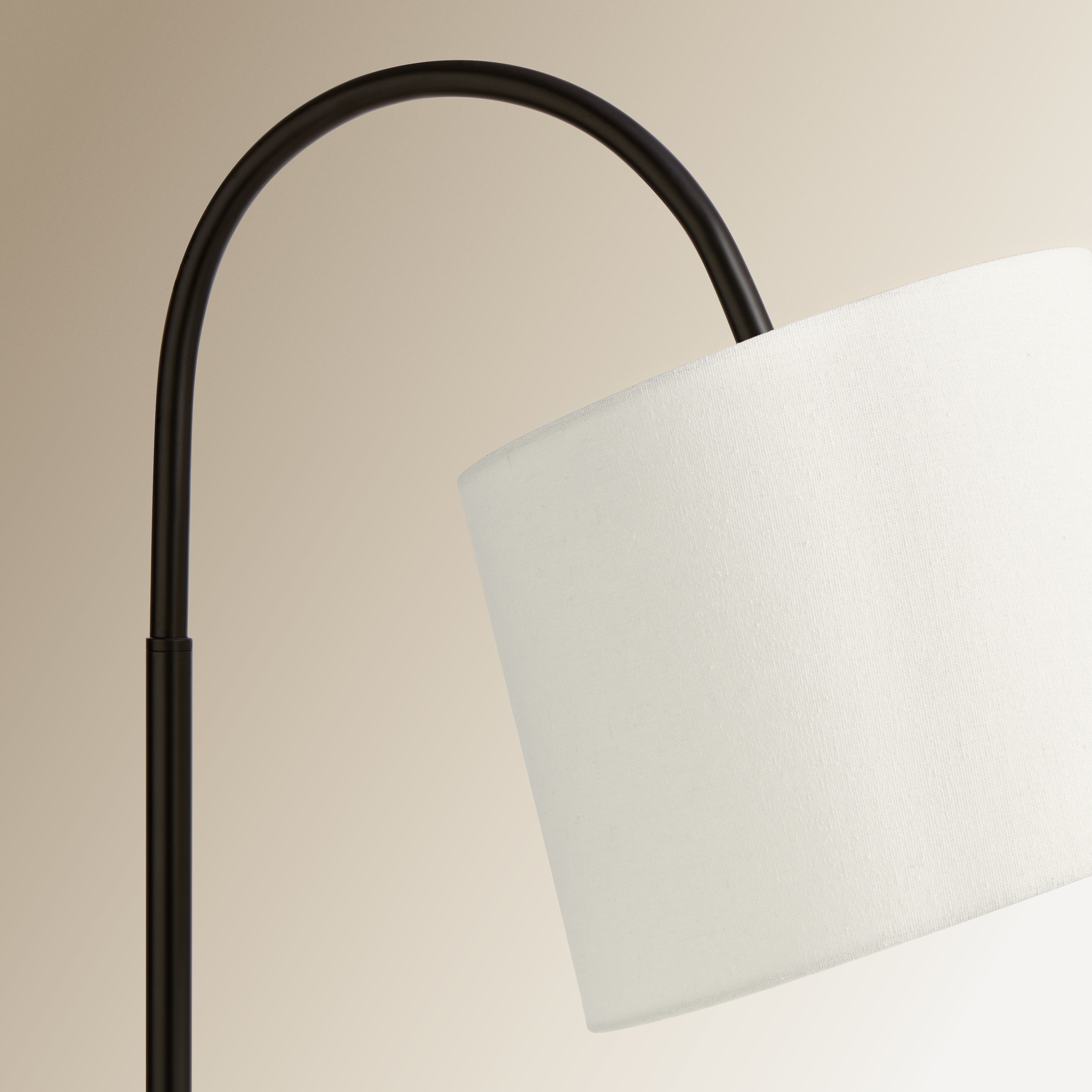 Candeeiro de Pé com Mesa Incorporada Pisano Natural-9