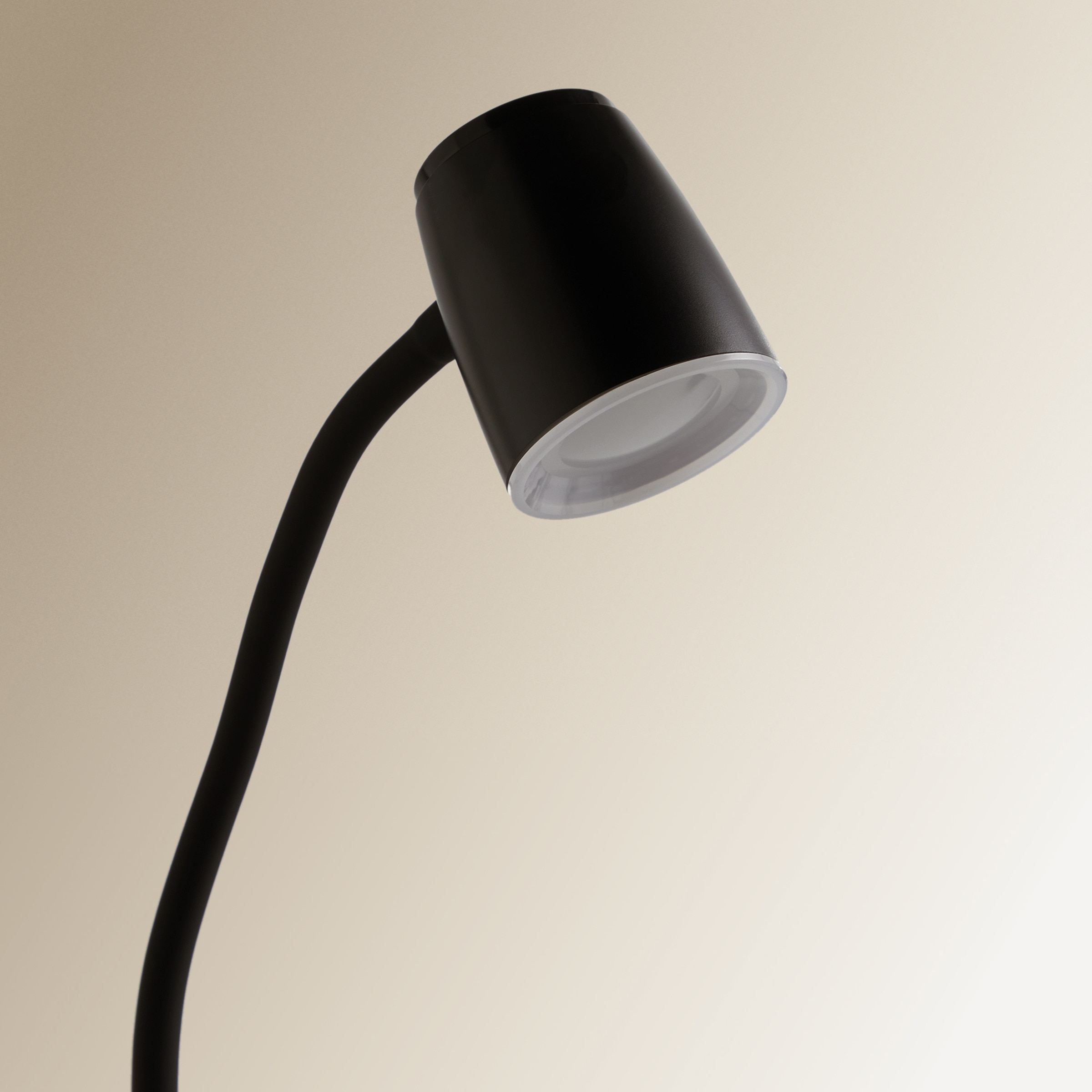 Candeeiro de Pé com LED Integrado Pixel Preto-5