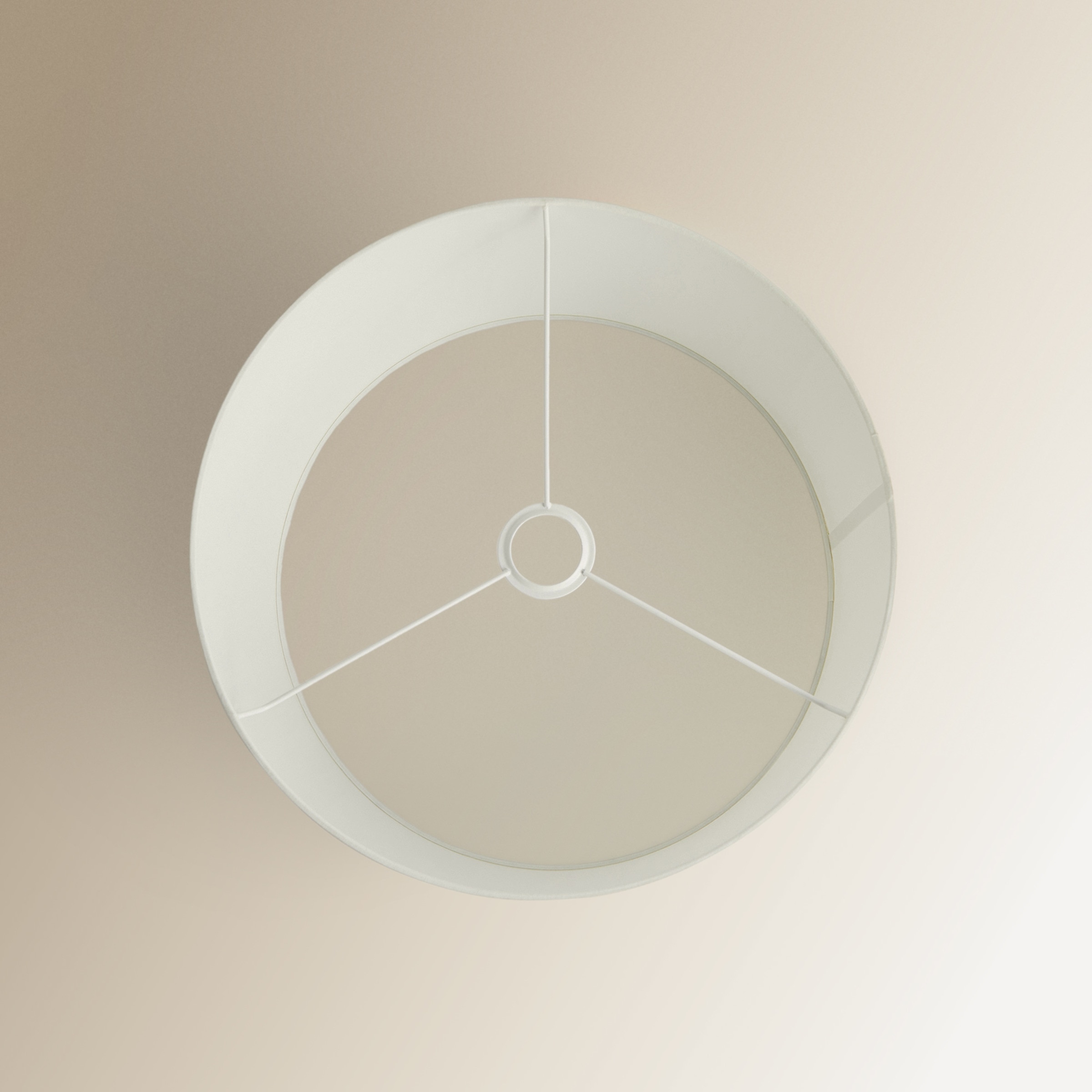 Pantalla cilíndrica Niza El Corte Inglés Blanco roto-3