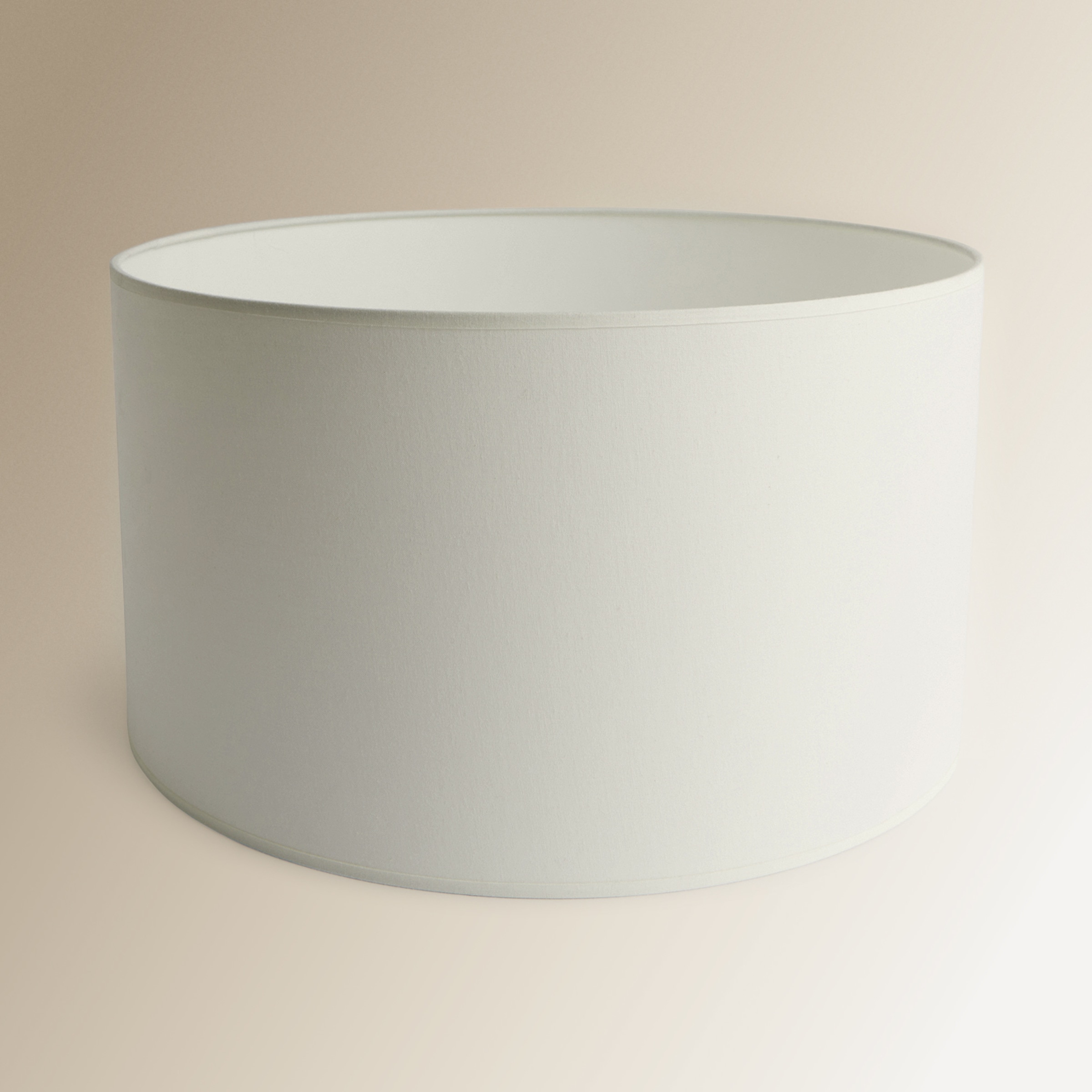 Pantalla cilíndrica Niza El Corte Inglés Blanco roto-1