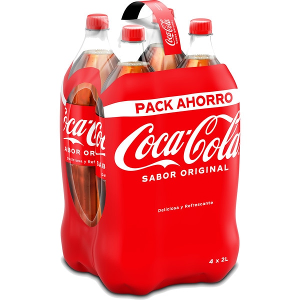 original cola soft drink 4-pack bottles 2 l