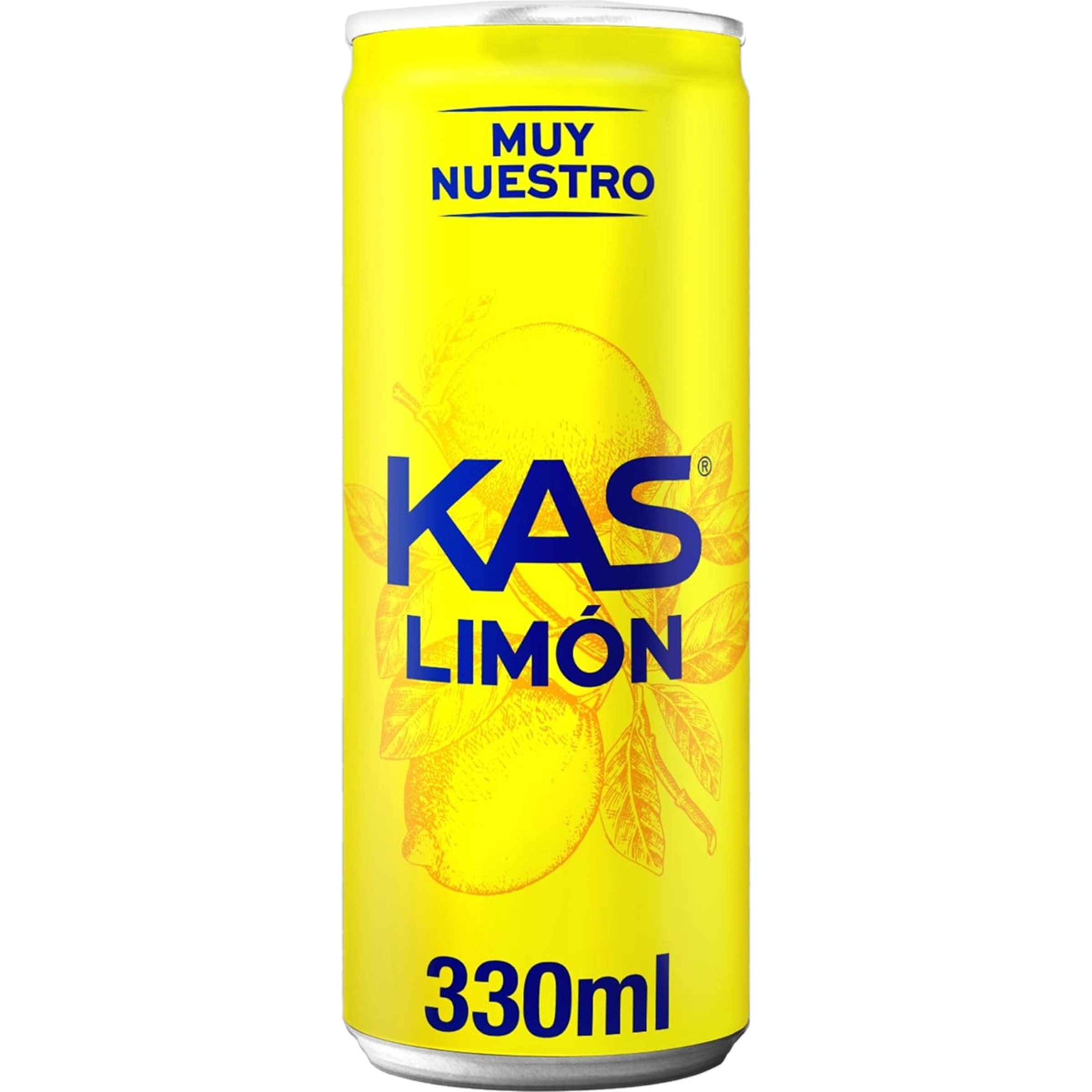refresco de limón con gas lata 33 cl