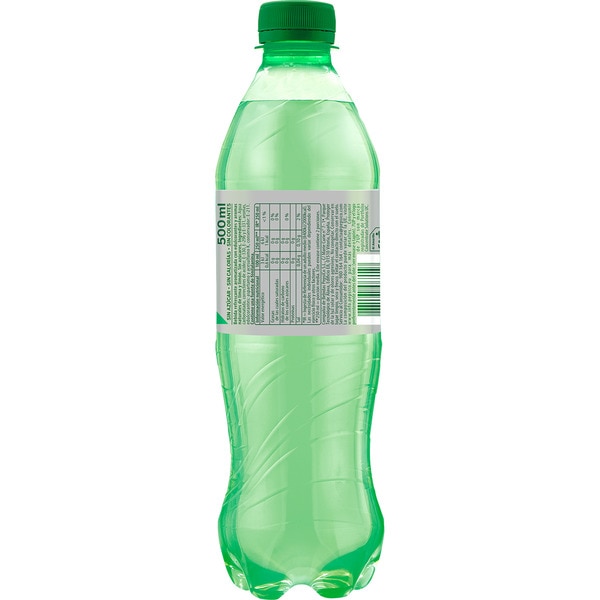 sparkling lemon-lime soft sugar-free bottle 50 cl