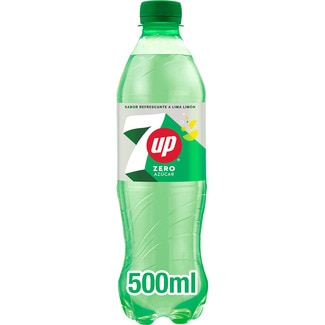 refresco de lima limón con gas sin azúcar botella 50 cl - Seven Up Zero