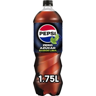 refresco de cola sin azúcar a la lima botella 1,75 l - Pepsi Zero
