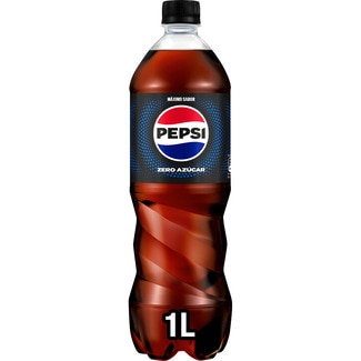 refresco de cola sin azúcar botella 1 l - Pepsi Zero