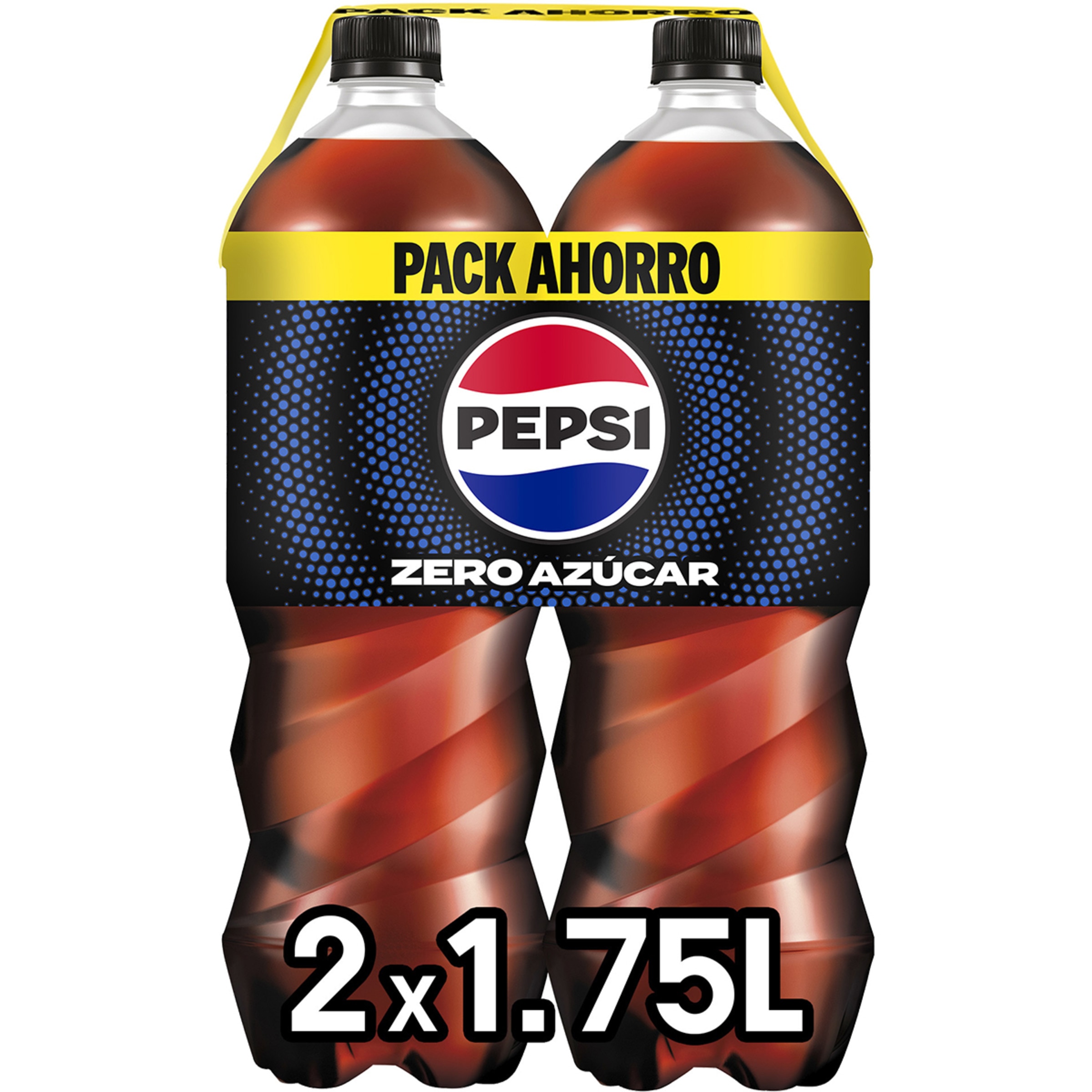 refresco de cola sin azúcar pack 2 botellas 1,75 l
