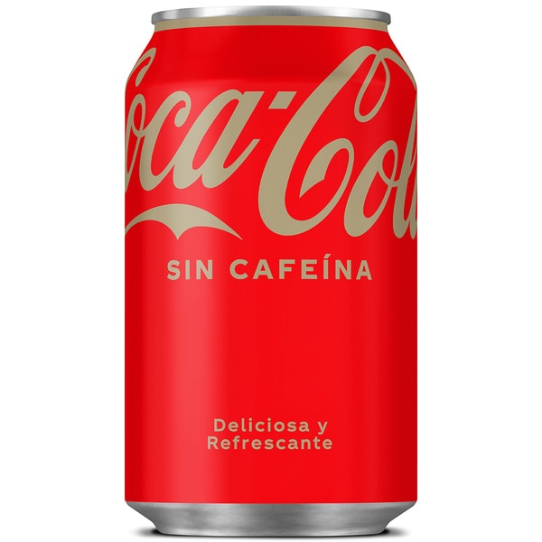 CAFFEINE-FREE original cola soft drink tin 33 cl