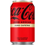 ZERO CAFFEINE sugar-free cola soft drink tin 33 cl