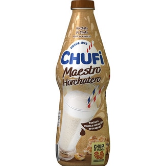 horchata de chufa Maestro Horchatero DOP Chufa de Valencia Sin Lactosa Sin Gluten botella 1 l - Chufi