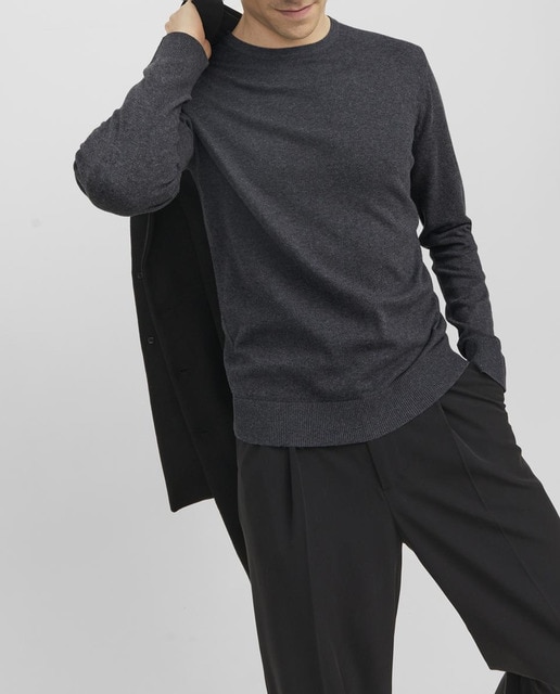 Imagen 0 de Jersey de hombre liso y con cuello redondo