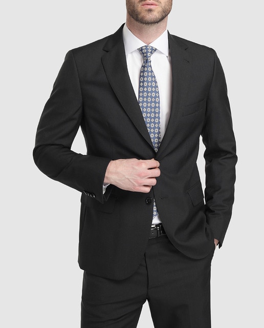 Imagen 0 de Chaqueta de traje separate de hombre regular lisa gris