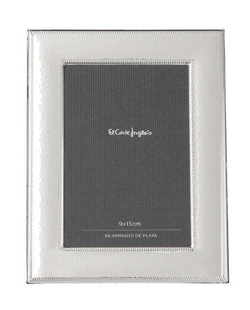 Imagen 0 de Marco de fotos con baño de plata Nadine El Corte Inglés