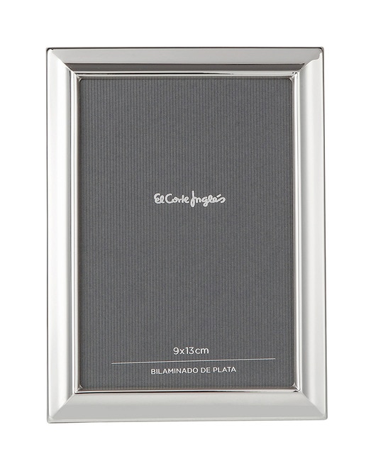 Imagen 0 de Marco de fotos con baño de plata Liso El Corte Inglés