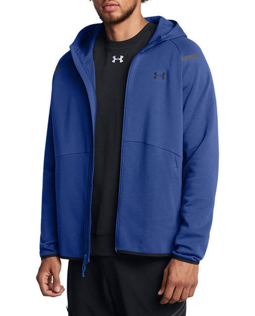 Imagen 0 de Sudadera casual de hombre Ua Unstoppable Flc Fz Hd Eu-Gry Under Armour