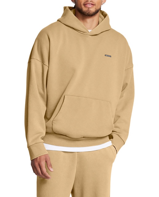 Imagen 0 de Sudadera casual de hombre Ua Icon Hwt Flc Wash Os Hood-Blk Under Armour