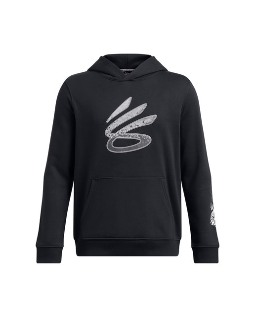 Imagen 0 de Sudadera de baloncesto de niños Curry Boys Splash Hoodie-Blk Under Armour