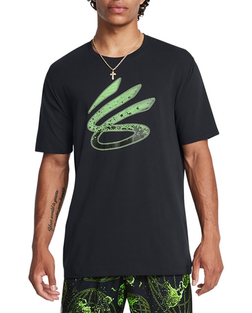 Imagen 0 de Camiseta de baloncesto de hombre Curry Logo Trend Tee-Blk Under Armour