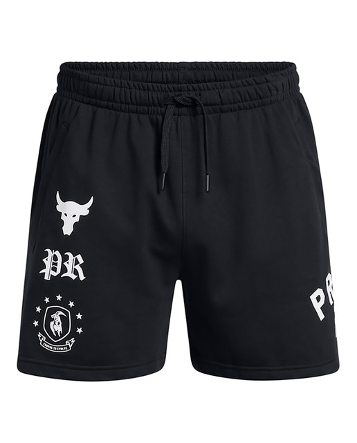 Imagen 0 de Pantalones cortos casual de hombre Pjt Rck Terry Flc Short Boh-Blk Under Armour