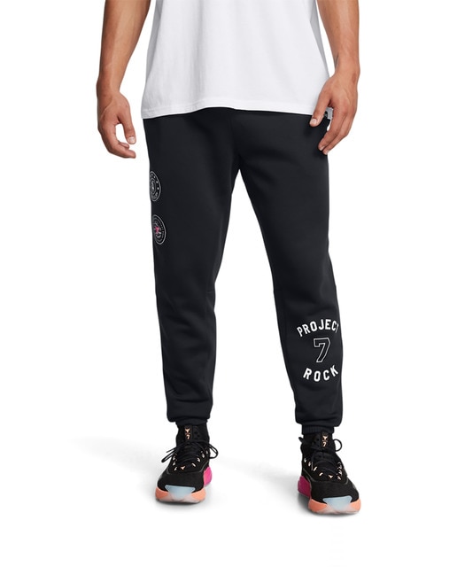 Imagen 0 de Pantalones casual de hombre Pjt Rck Icon Flc Jogger-Blk Under Armour