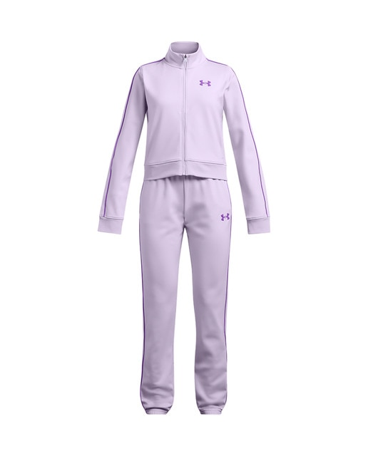 Imagen 0 de Chándal casual de niños Ua Icon Knit Crop Tracksuit-Ppl Under Armour
