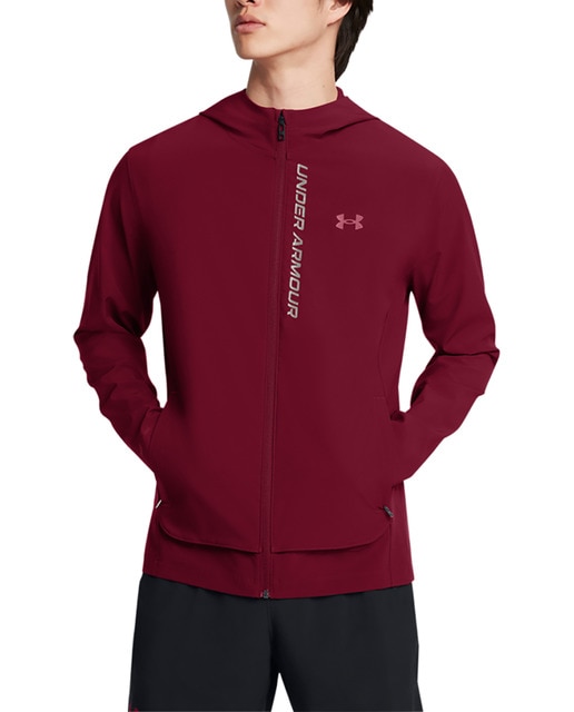 Imagen 0 de Cortavientos de running de hombre Ua Outrun The Storm Jacket-Red Under Armour