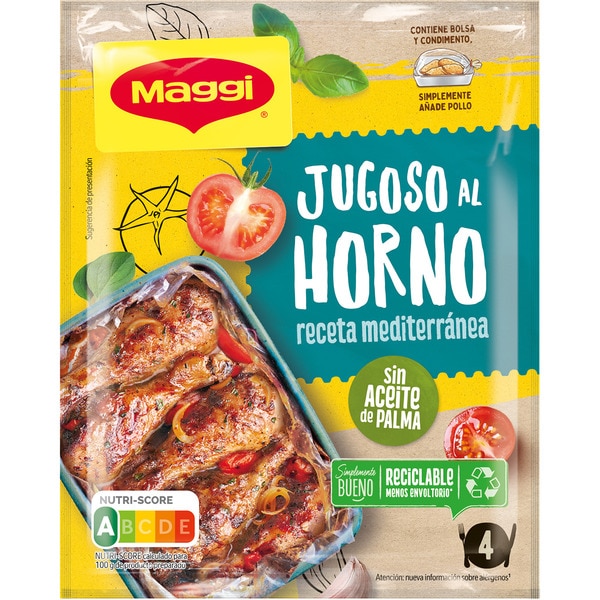 juicy Mediterranean diet for chicken sachet 31 g