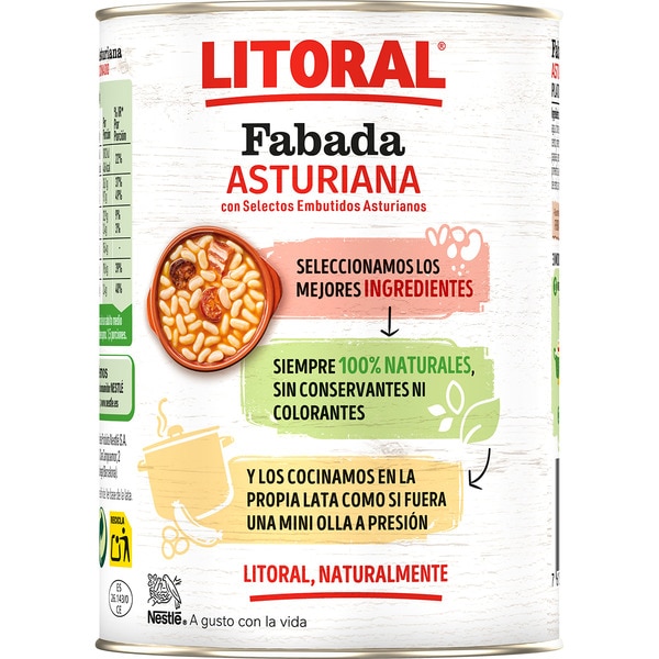 Bohneneintopf Fabada Asturiana glutenfrei Dose 420 g
