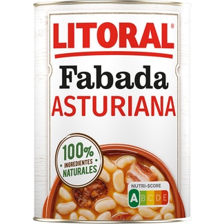 fabada asturiana sin gluten lata 420 g - Litoral