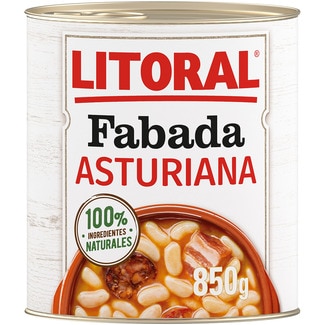 fabada asturiana sin gluten lata 850 g - Litoral