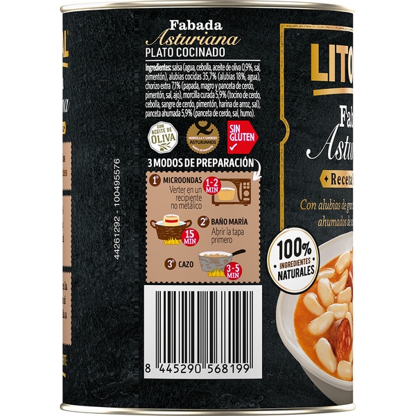 Bohneneintopf Fabada ausgewähltes Rezept glutenfrei Topf 420 g