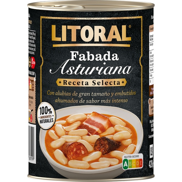Bohneneintopf Fabada ausgewähltes Rezept glutenfrei Topf 420 g