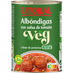 Fleischklöpse mit Tomatensauce auf pflanzlicher Proteinbasis Flacon 415 g