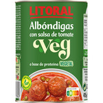 Fleischklöpse mit Tomatensauce auf pflanzlicher Proteinbasis Flacon 415 g