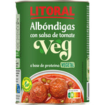 Fleischklöpse mit Tomatensauce auf pflanzlicher Proteinbasis Flacon 415 g