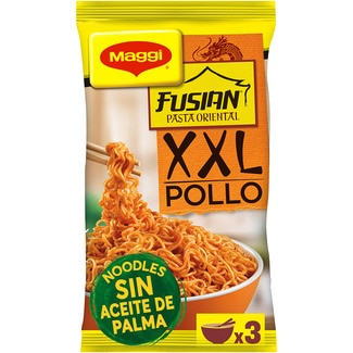pasta oriental Fusian noodles sabor pollo a las finas hierbas bolsa 185 g - Maggi