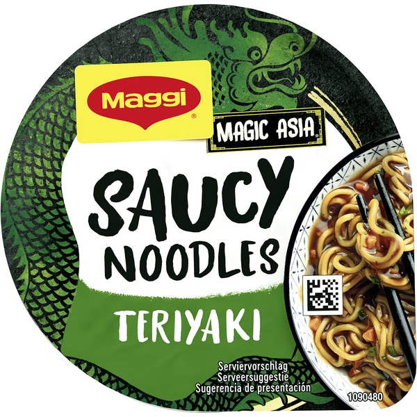Nudeln Saucy Teriyaki Becher 75 g netto Abtropfgewicht