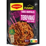 Asiatische Nudeln Fried noodles teriyaki Behälter 130 g