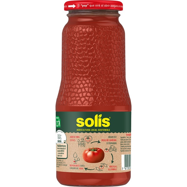 Tomatensauce aus Vegas del Guadiana glutenfrei Flacon 360 g
