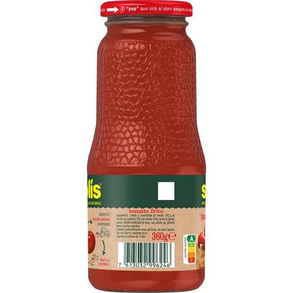 Tomatensauce aus Vegas del Guadiana glutenfrei Flacon 360 g