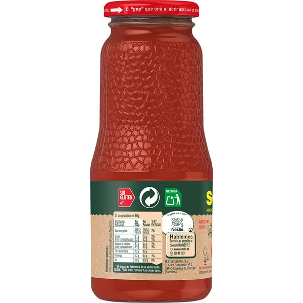 Tomatensauce aus Vegas del Guadiana glutenfrei Flacon 360 g