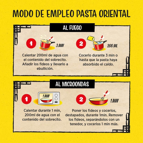 Asiatische Nudeln Fusian Noodles Currygeschmack Tütchen 70 g