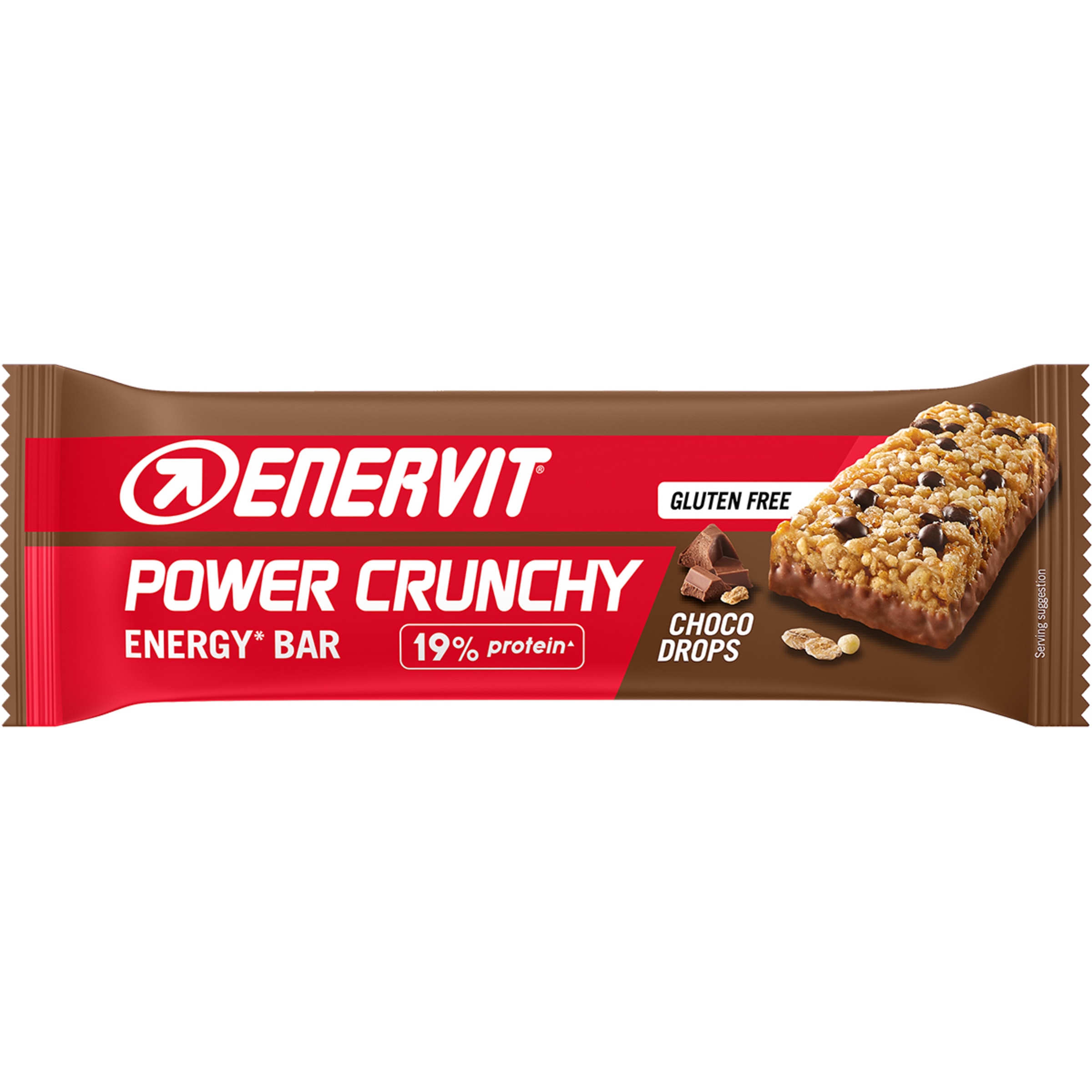 barrita energética con pepitas de chocolate sin gluten unidad 40 g