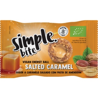 Bola Energética Caramelo Salgado embalagem 30 g - Simple