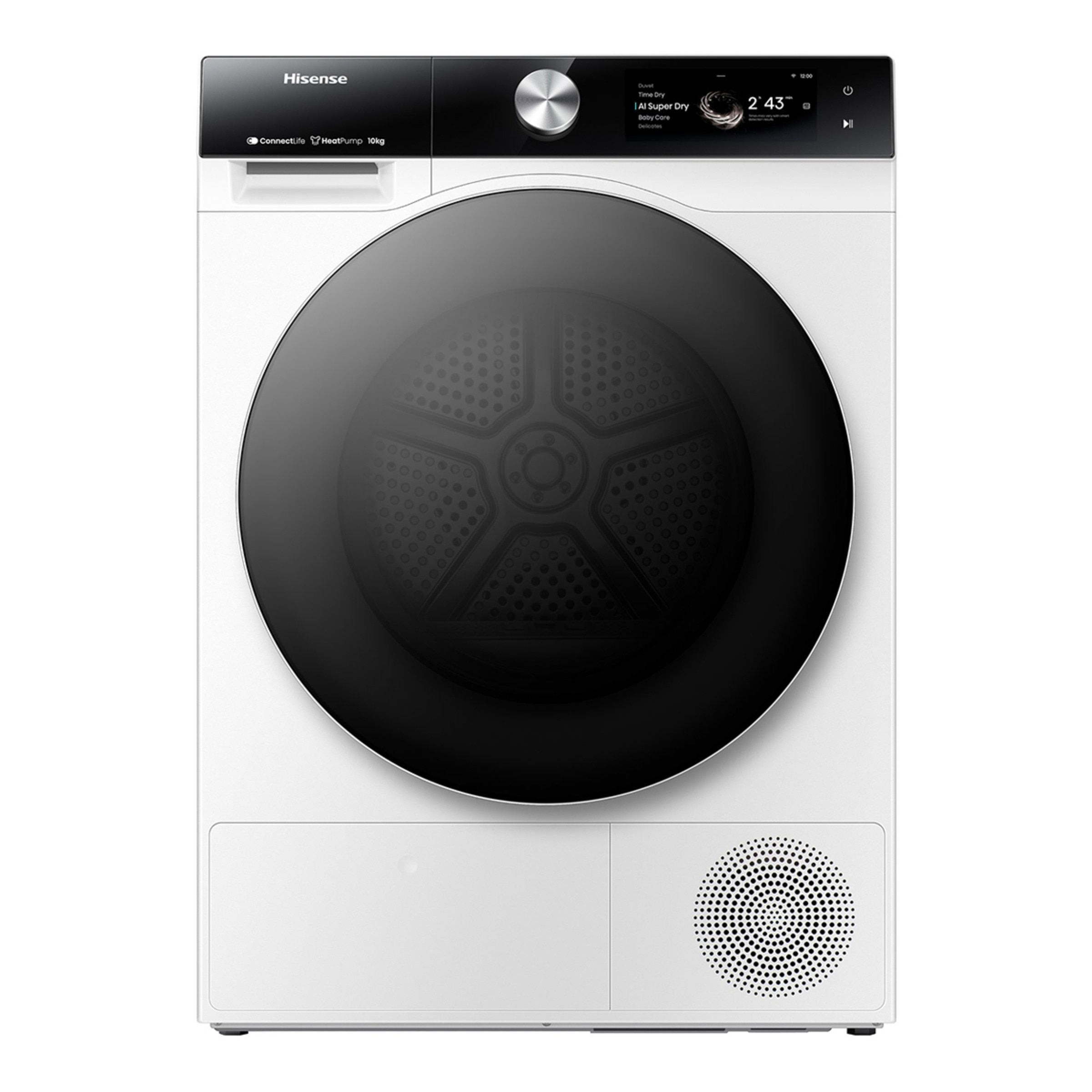 Imagen 0 de Secadora Hisense 10 kg, Bomba de calor, Condensación Serie 7S - DH7S107BW
