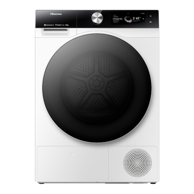Imagen 0 de Secadora Hisense 10 kg, Bomba de calor, Condensación Serie 7S - DH7S107BW